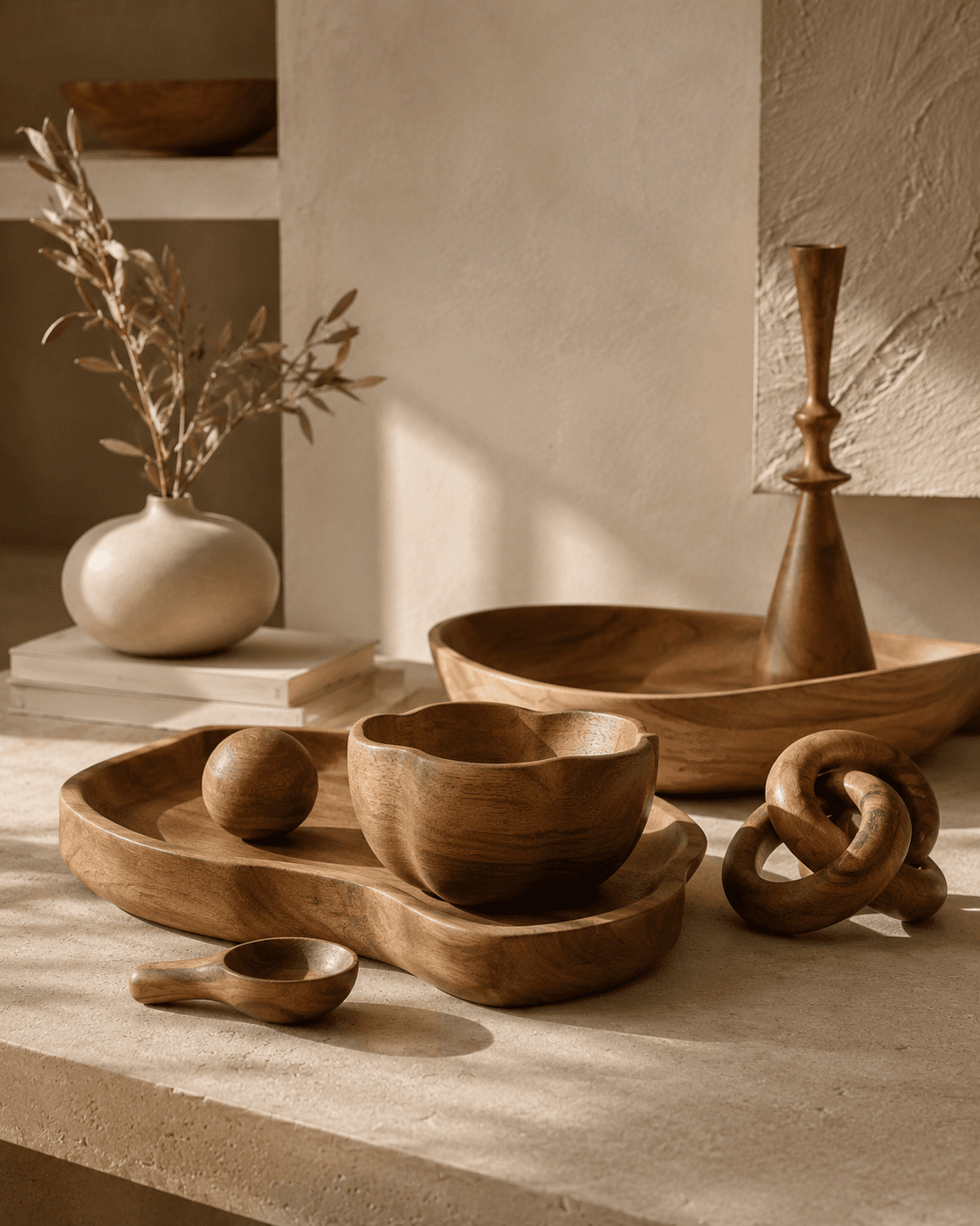 Oak Serving Tray